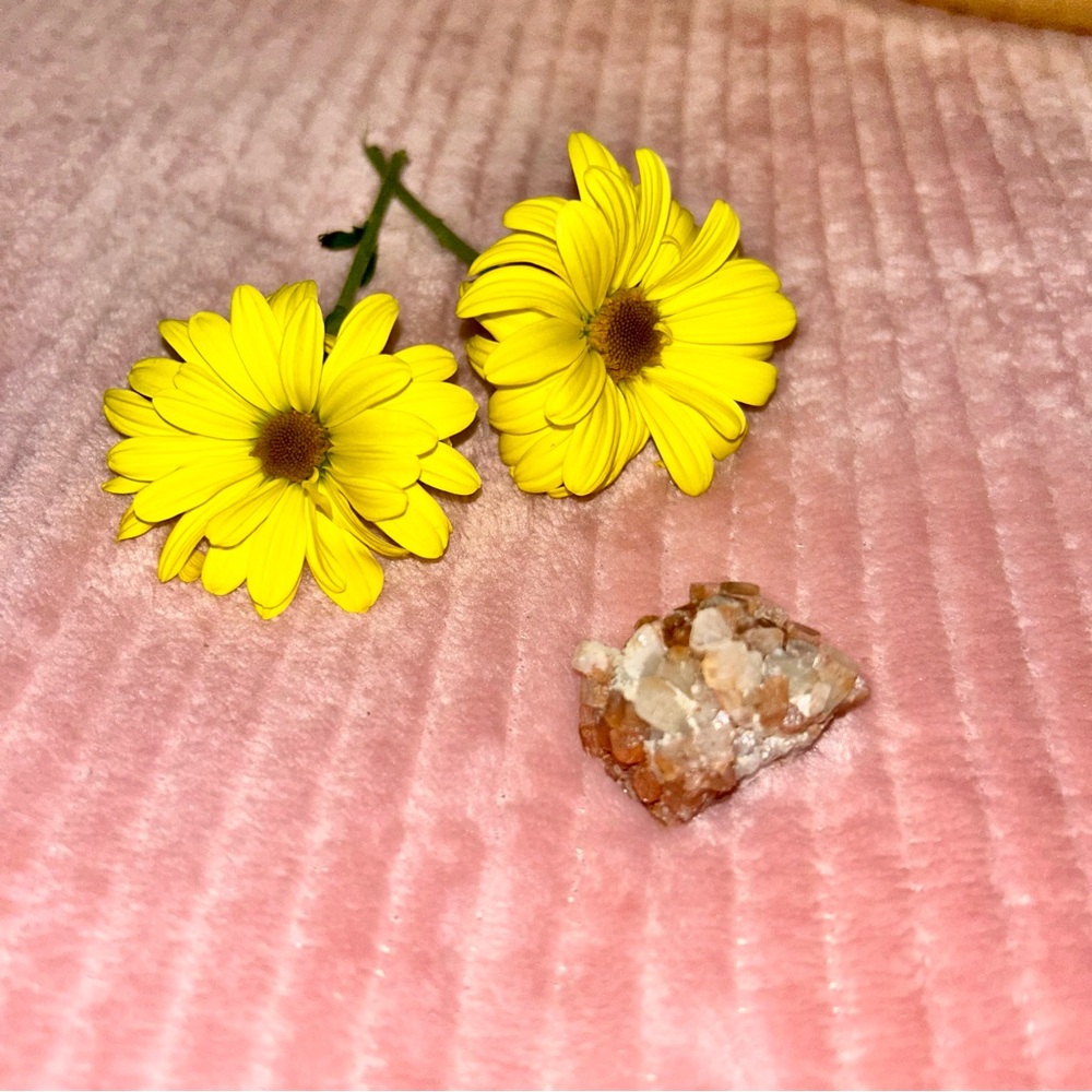 Citrine Raw Crystal Cluster Magnet for Kitchen, Office, etc. ‘Merchants Stone”